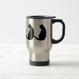 Black Cat Travel Mug