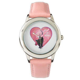 Black Cat Valentine's Day Watch