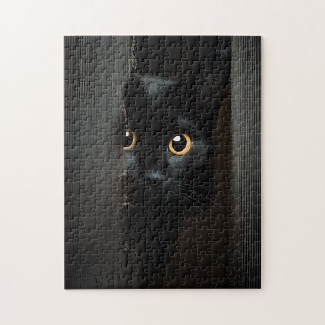 Black Cat Very Difficult Impossible Puzzle (Vertical)