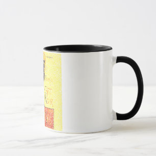 Black Cat Vintage Mug