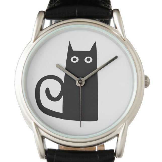 Black Cat Watch (Fun Black Cat watch for animal lovers)