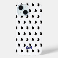 Black Cat (White)
