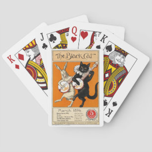 Black Cat, White Rabbit Playing Cards