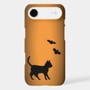 Black Cat with Bat