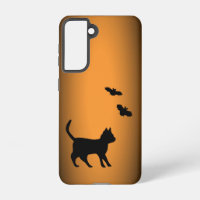 Black Cat with Bat