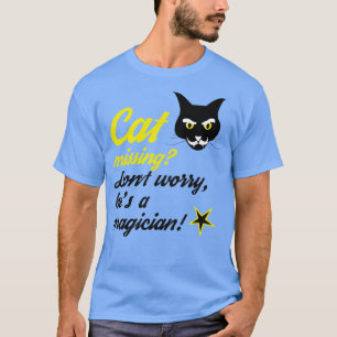 Black Cat Wizard Magician Magic Cats Mum T-Shirt