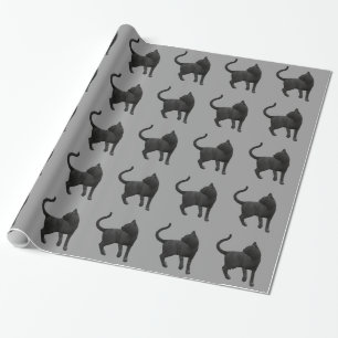 Black Cat Wrapping Paper