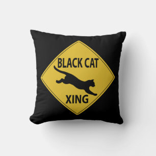 Black Cat Xing Cushion