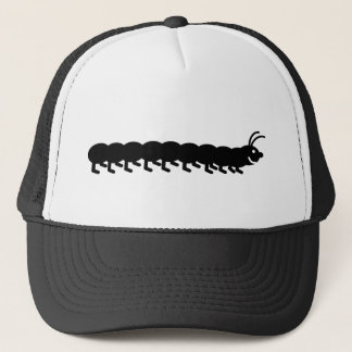 black caterpillar trucker hat