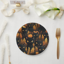 Black Cats and Pumpkins