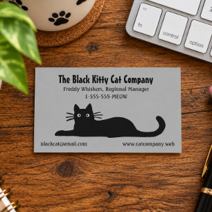 Black Cats Business Card