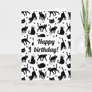 Black Cats Card