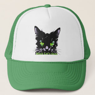 Black Cat's Gaze Trucker Hat