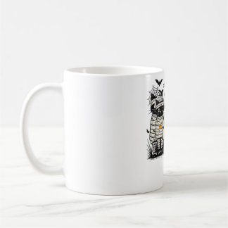 Black Cats in Halloween Costumes – Ghost, Witch, a Coffee Mug
