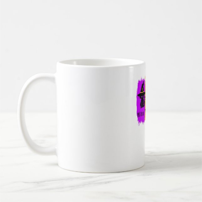 Black Cats In Witch Hats Essential T-Shirt Coffee Mug (Left)