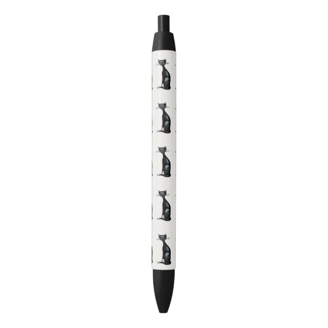 Black cats ink pen (Front Vertical)
