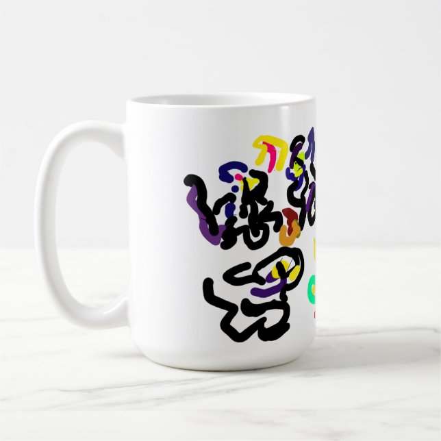 Black  Cats party Coffee Mug (Left)