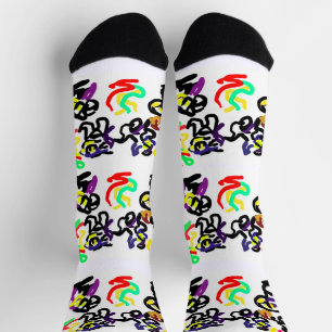 Black  Cats party Socks