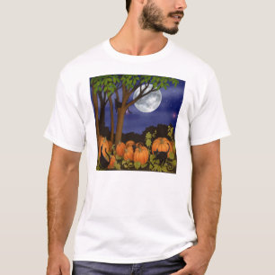 Black Cats & Pumpkins T-Shirt