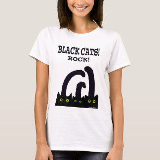 Black cats rock T-Shirt
