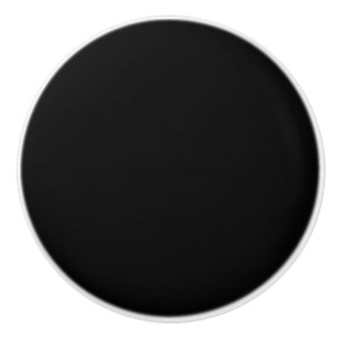 Black Ceramic Knob