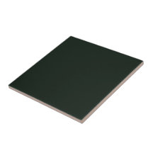 Black Ceramic Tile, Small (4.25" x 4.25")