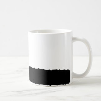 black chainsaw coffee mug