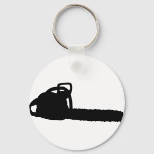 black chainsaw key ring