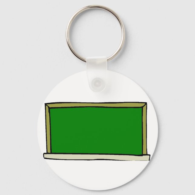 Black Chalkboard Key Ring (Front)