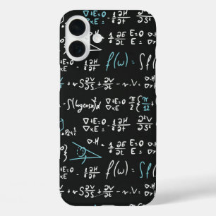Black Chalkboard Math Formulas Phone Case