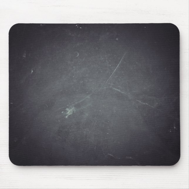 Black Chalkboard Personalised Mouse Mat (Front)