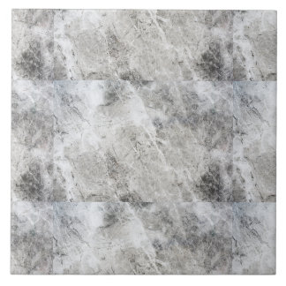 Black Charcoal and White Marble Pattern Tile