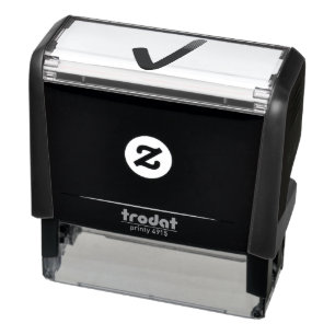 Black Check Mark - Emoji Self-inking Stamp