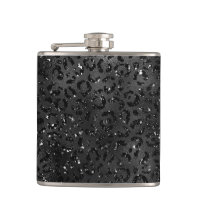 Black Cheetah Leopard Skin Print Pattern Animal
