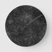 Black Cheetah Leopard Skin Print Pattern Animal