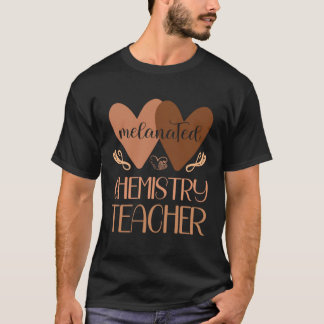 Black Chemistry Teacher Black History Women Africa T-Shirt
