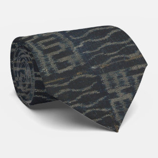 Black chequerboard  tie