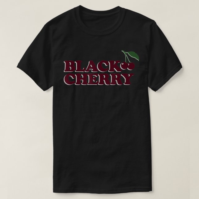 Black Cherry Vintage Design2192  T-Shirt (Design Front)