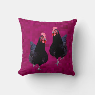 Black Chicken Reversible, Cushion