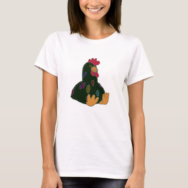 black chicken T-Shirt (Front)