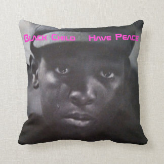 Black Child Cushion