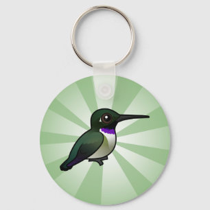 Black-chinned Hummingbird Key Ring