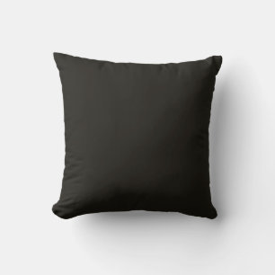 Black chocolate (solid colour)  cushion