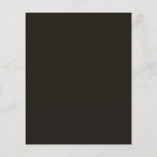Black chocolate (solid colour) flyer