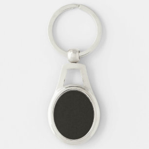 Black chocolate (solid colour) 	 key ring
