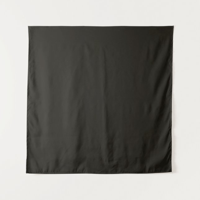 Black Chocolate Solid Colour Tapestry (Front)