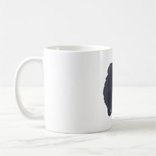 Black chow chow Delight � Cute Animal Art Coffee Mug
