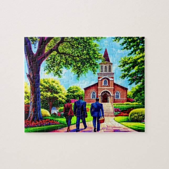 Black Christian Art 110-Piece Puzzle (Horizontal)