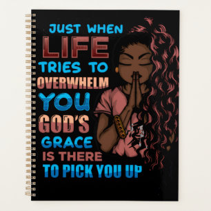 black christian woman african melanin sista sistas planner