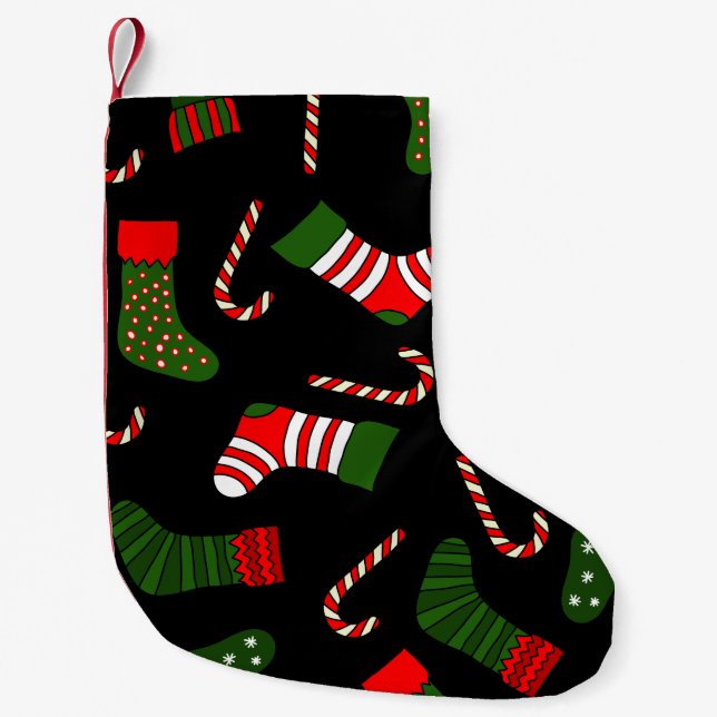 black christmas stockings (Front)